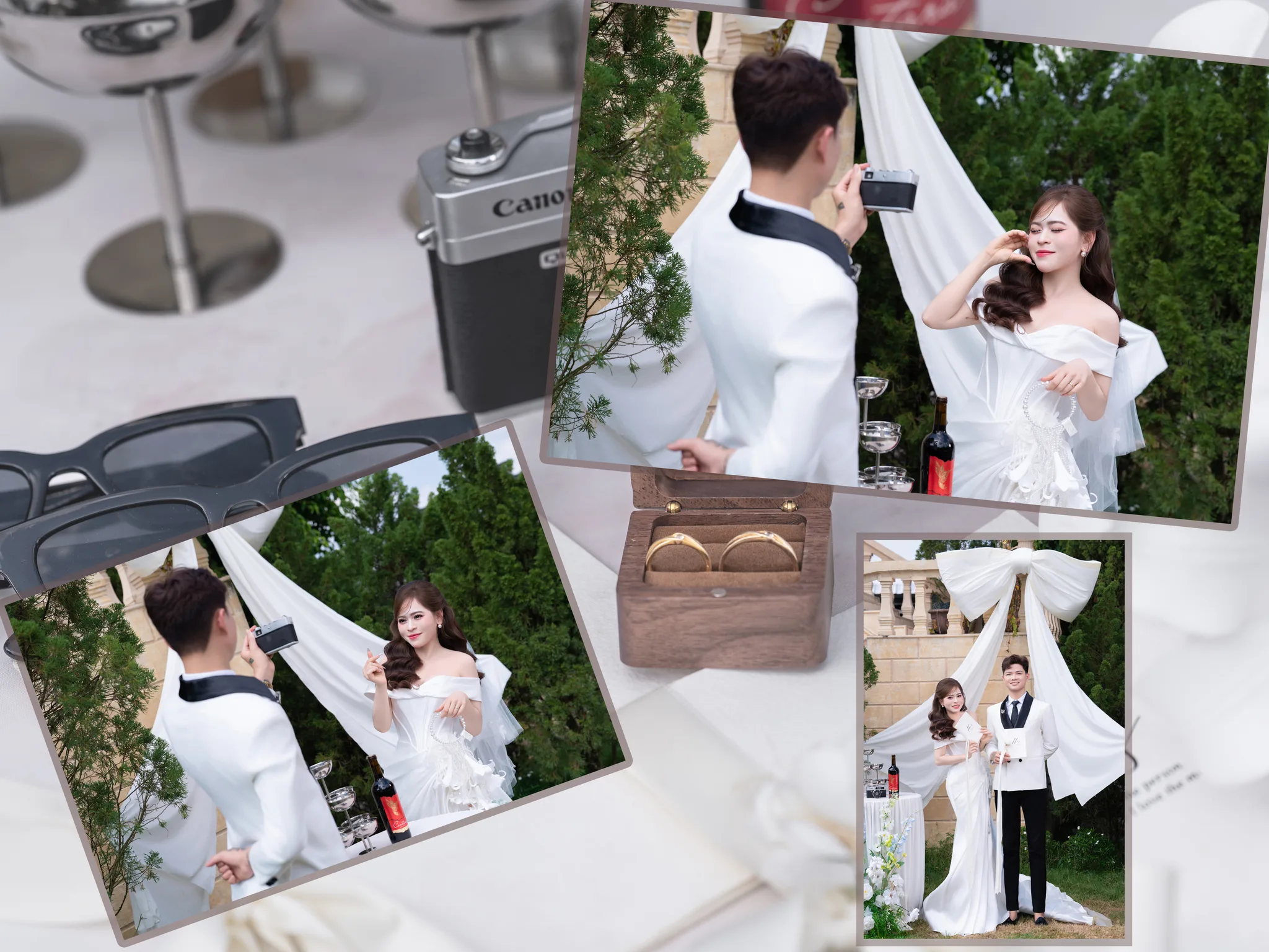 Ảnh cưới ngoài trời